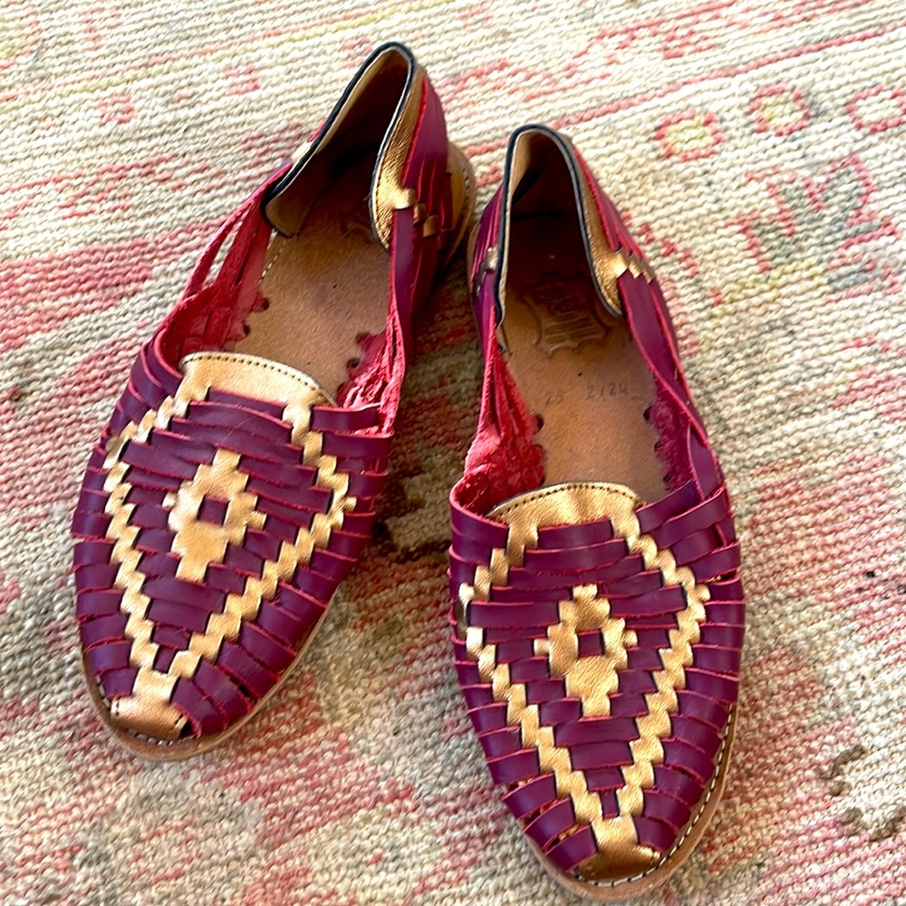Handmade huaraches